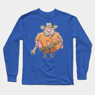 Cowboy Monster Long Sleeve T-Shirt